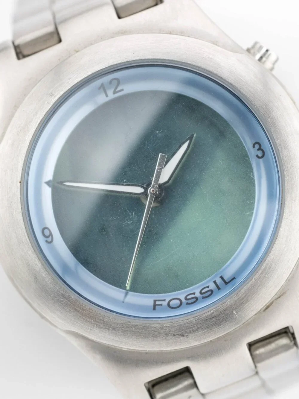 Fossil Kaleido LI2081 Stainless Steel Quartz Analog Men's Watch New Battery